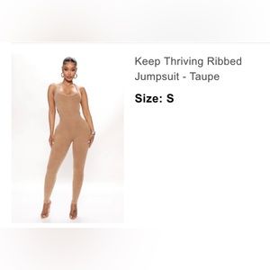Ribbed Jumpsuit